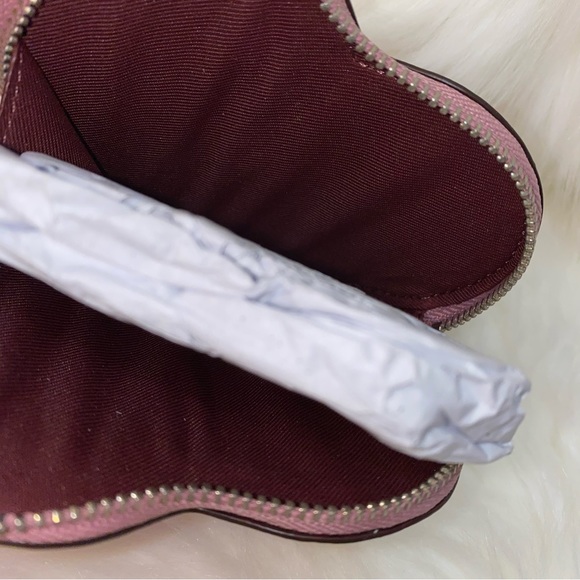 Coach π heart coin case New - Picture 4 of 9